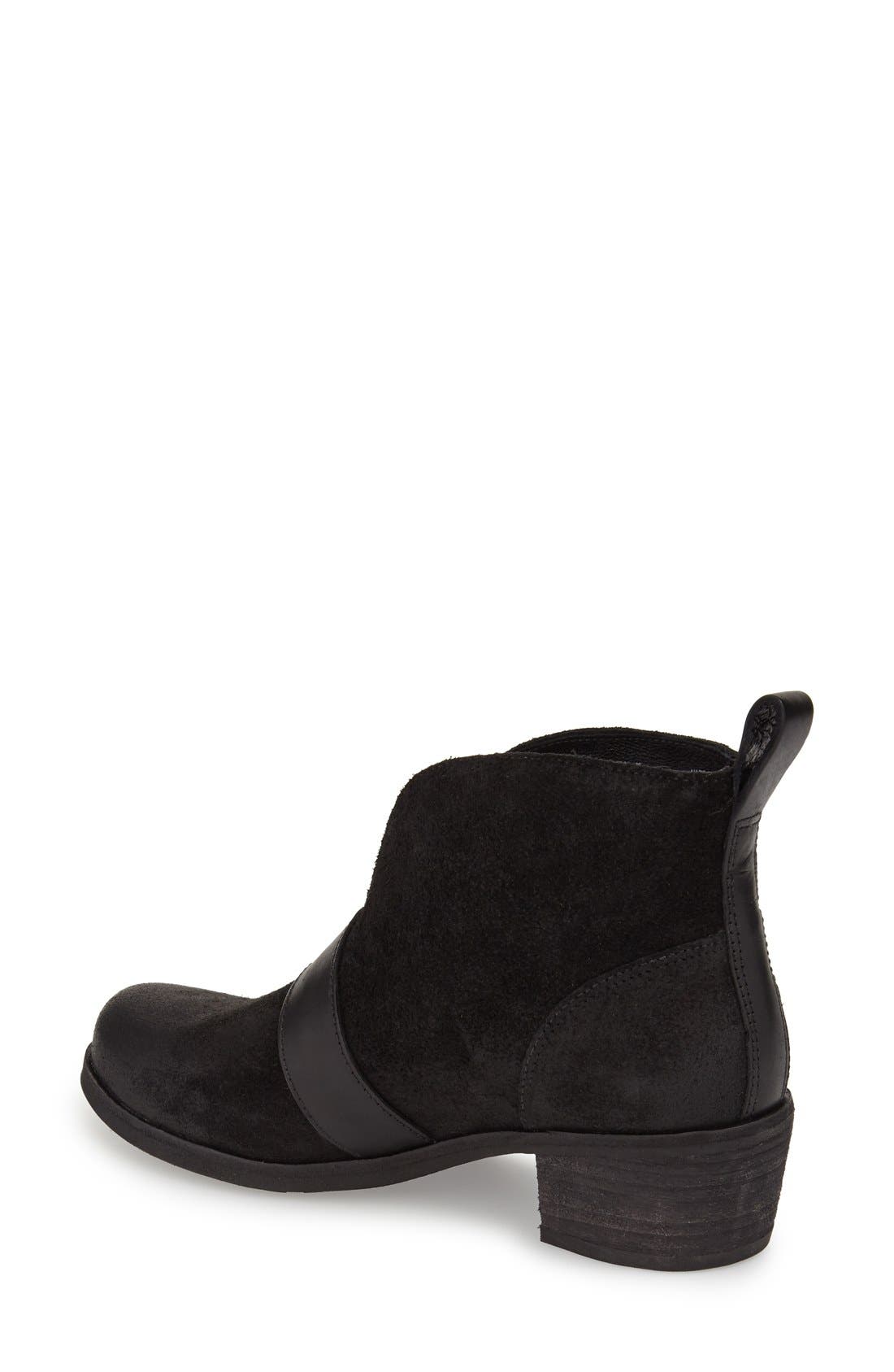 UGG<sup>®</sup> 'Wright - Belted' Bootie, Alternate, color, 