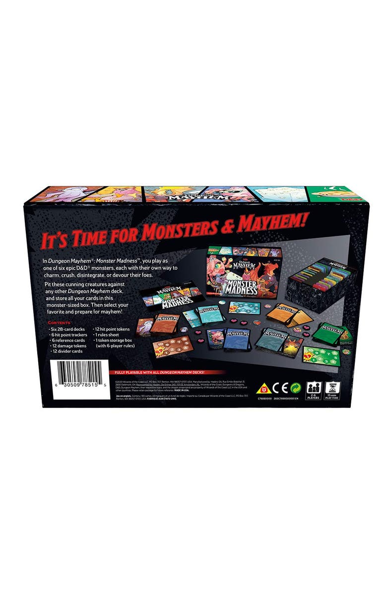 Wizards of the Coast Dungeon Mayhem, Monster Madness, Alternate, color, Multicolored