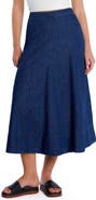 Wash Lab Denim Brilliant Denim Maxi Skirt