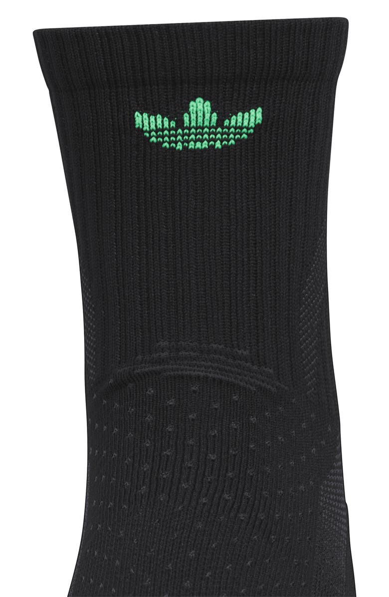 adidas Assorted 3-Pack Originals Tech Socks, Alternate, color, Black/ Screaming Green/ Blue