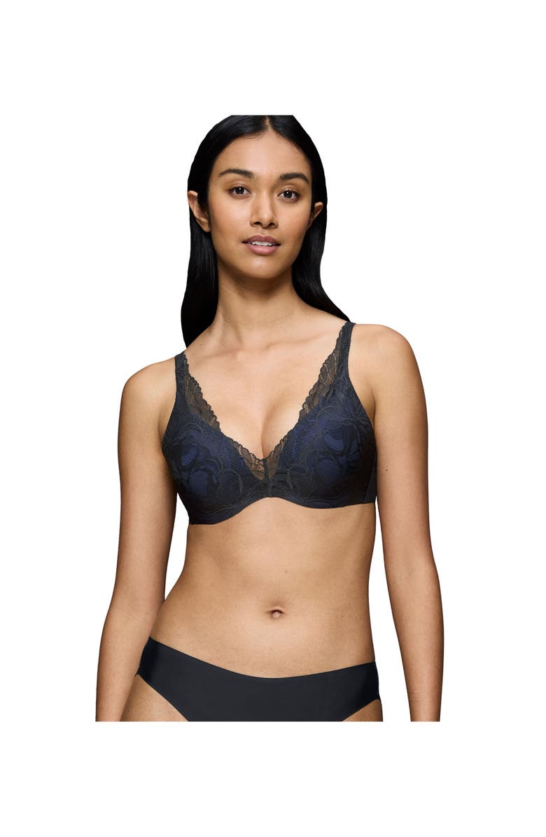 TRIUMPH Body MakeUp Illusion Lace Demi Bra, Alternate, color, Black