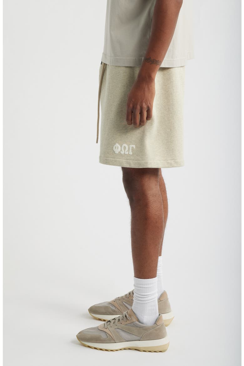 Classic Cotton Fleece Shorts, Alternate, color, WASHED VANILLA HEATHER