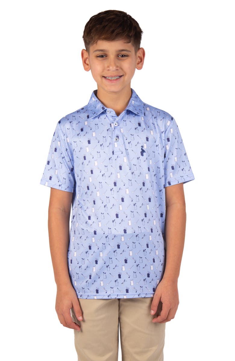 TailorByrd Kids' Golf Gear Performance Polo, Alternate, color,