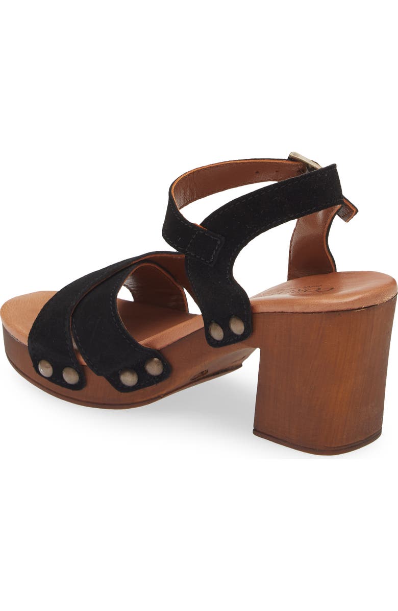 Cordani Wallis Platform Crisscross Sandal, Alternate, color,