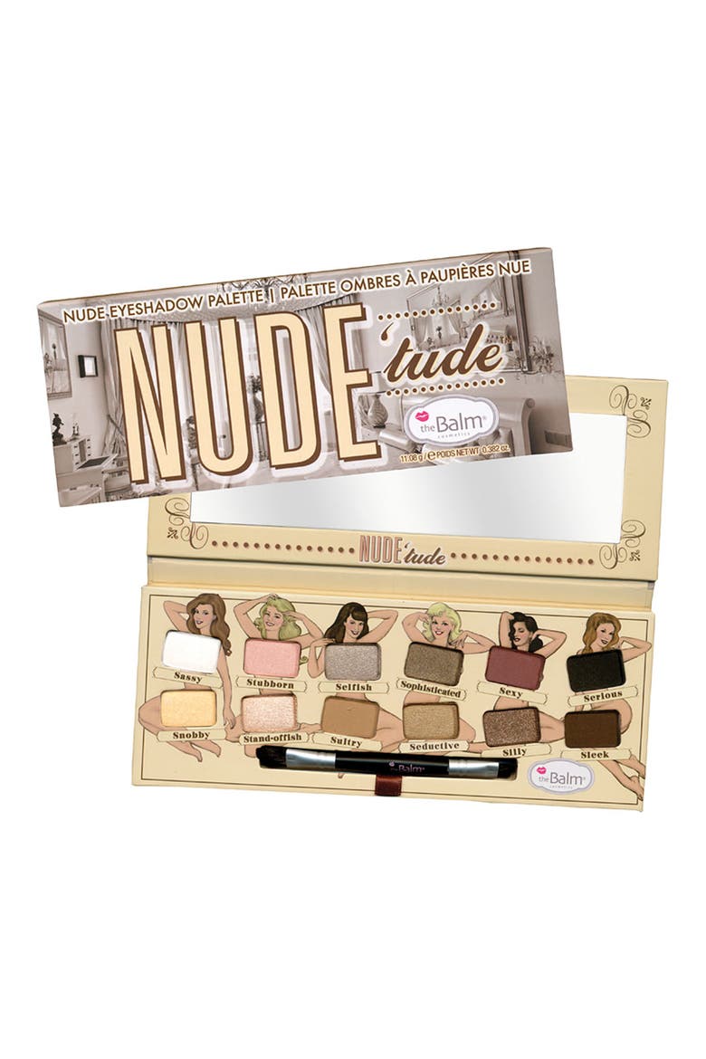 'Nude'tude® - Naughty' Eyeshadow Palette, Main, color, NUDE'TUDE