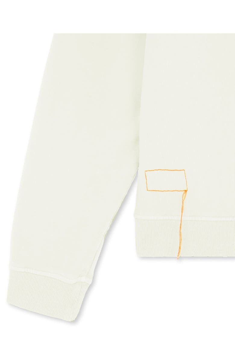 Fortela Hunting Long Sleeve Fleece Jersey Polo Shirt, Alternate, color, Off White