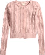 TENLY Kids' Cable Knit Cardigan
