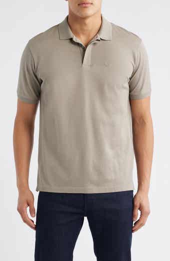 Emporio Armani Embroidered Logo Trim Polo