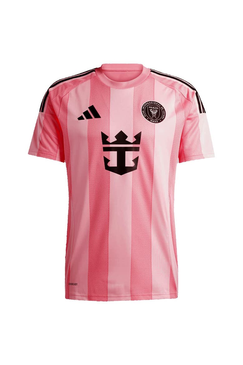 Men's adidas Lionel Messi Light Pink Inter Miami CF 2025 Euforia Replica Player Jersey, Alternate, color, Light Pink