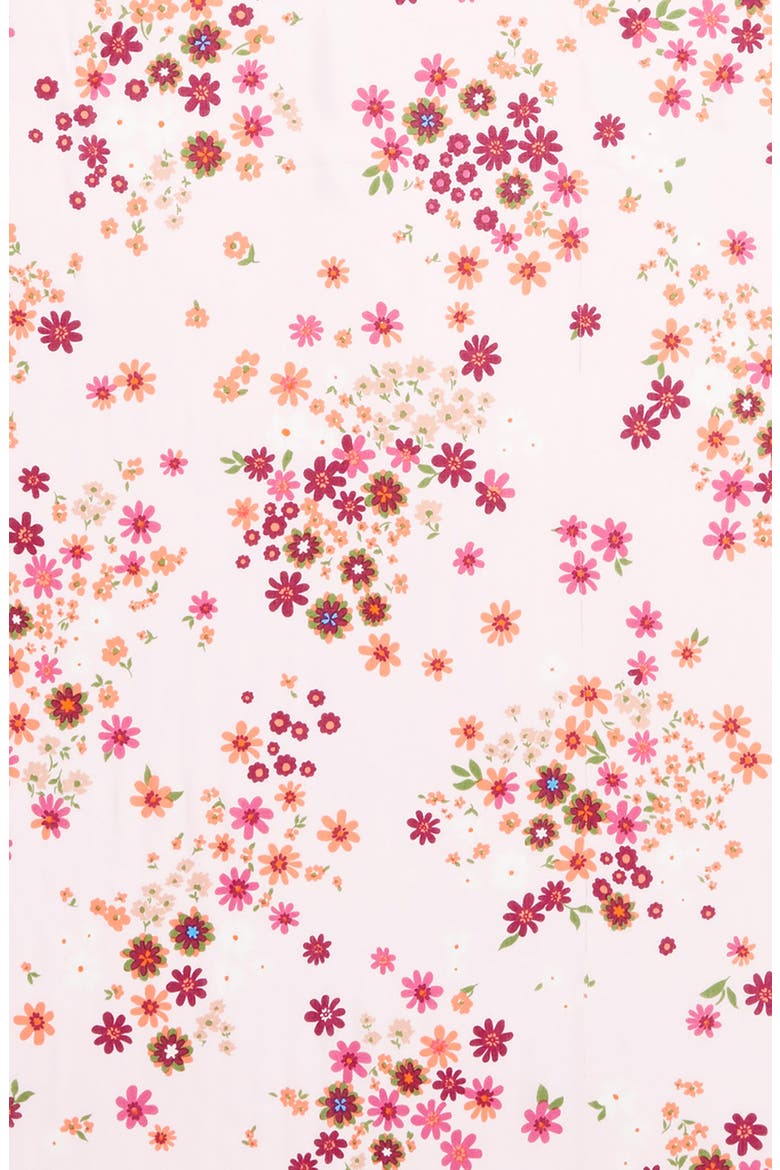 bora flora oblong scarf, Alternate, color, ROCK CANDY