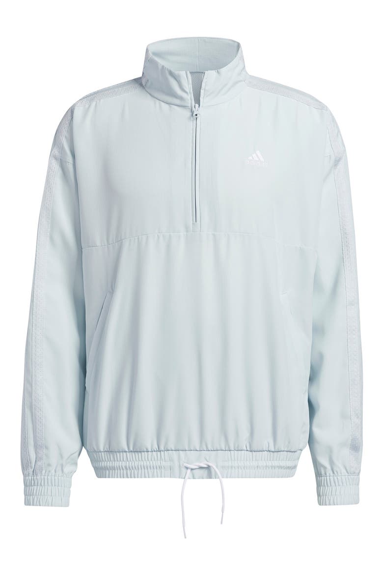 Summer Legend Half Zip Windbreaker Jacket, Main, color, HALO BLUE