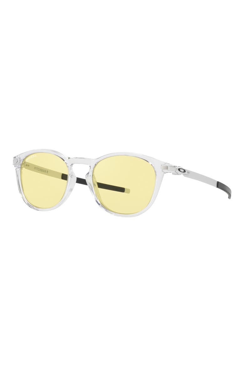 Pitchman 50mm Prizm™ Round Sunglasses, Alternate, color, CLEAR