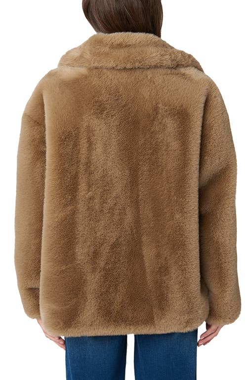 Blanknyc Faux Fur Coat In Brown