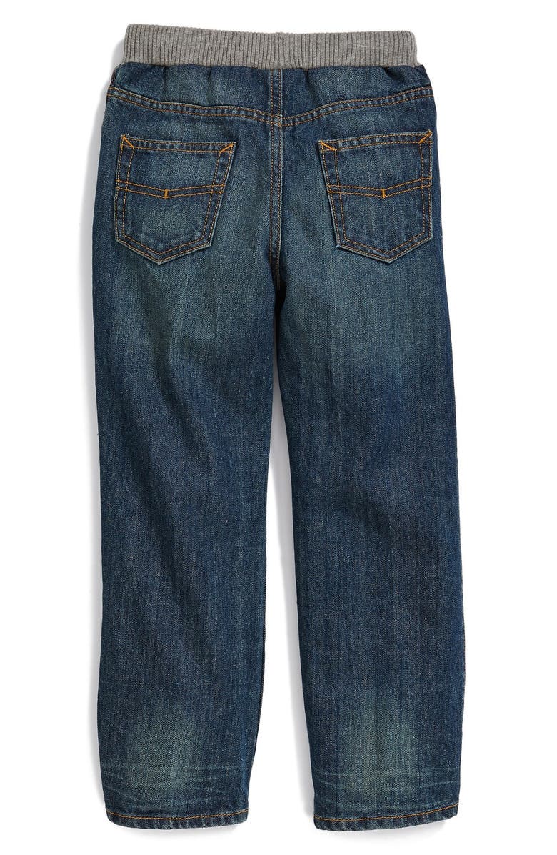 Tucker + Tate Knit Waist Jeans, Alternate, color, Lewis Wash