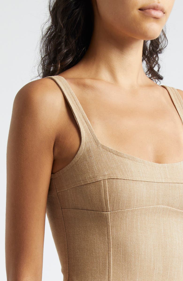 Paloma Wool Calisay Twill Sheath Minidress, Alternate, color, 