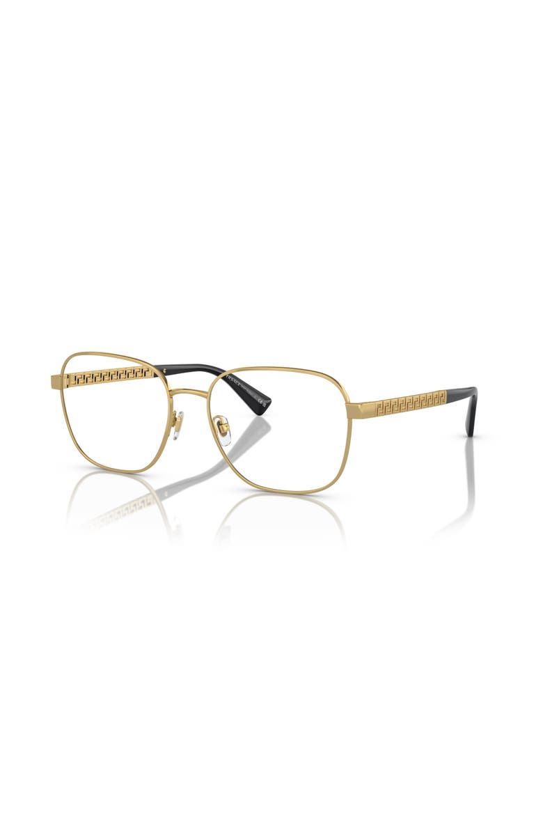 Versace 56mm Phantos optical glasses, Main, color, Gold