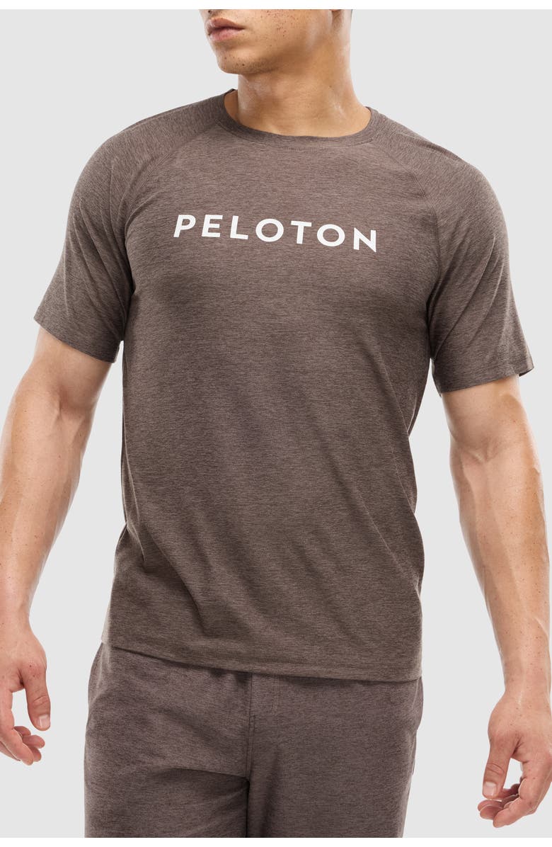 Peloton Dreamblend Classic Short Sleeve, Main, color, Cocoa