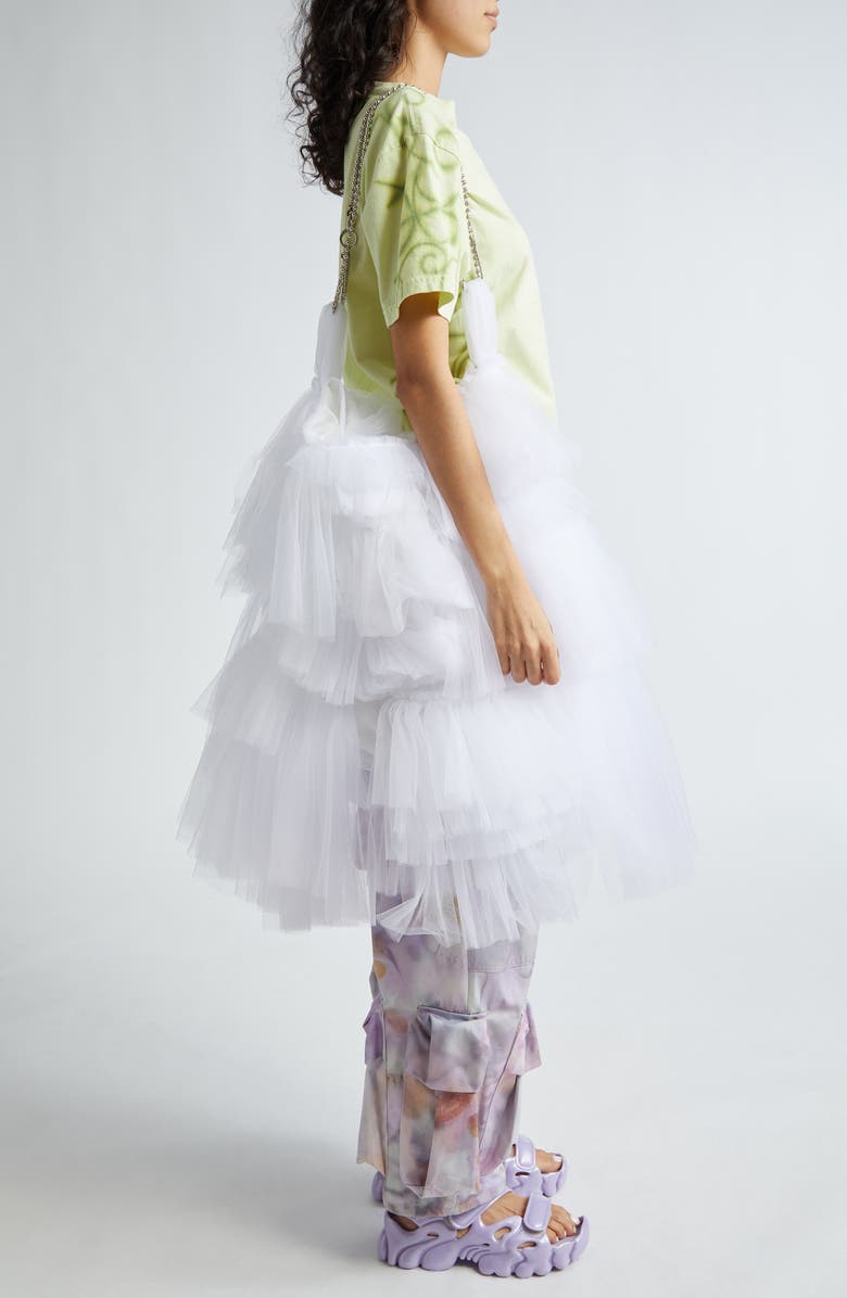 Collina Strada Medium Mist Tulle Bag, Alternate, color,