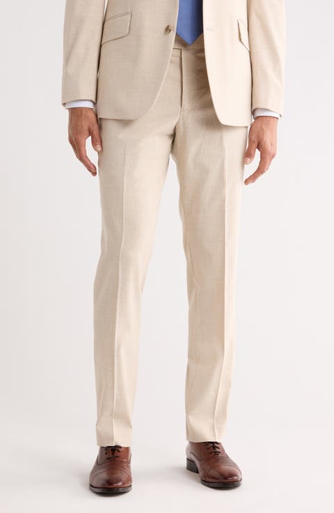 Plaid Suit Pants