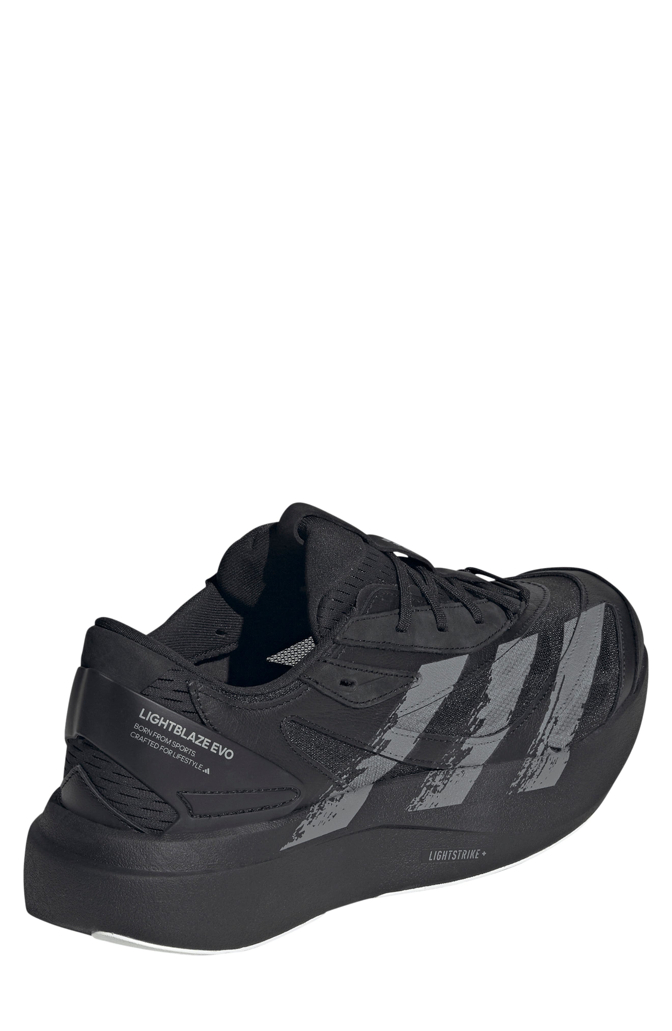 Lightblaze Evo SL Sneaker, Alternate, color, CORE BLACK/ IRON MET./ WHITE
