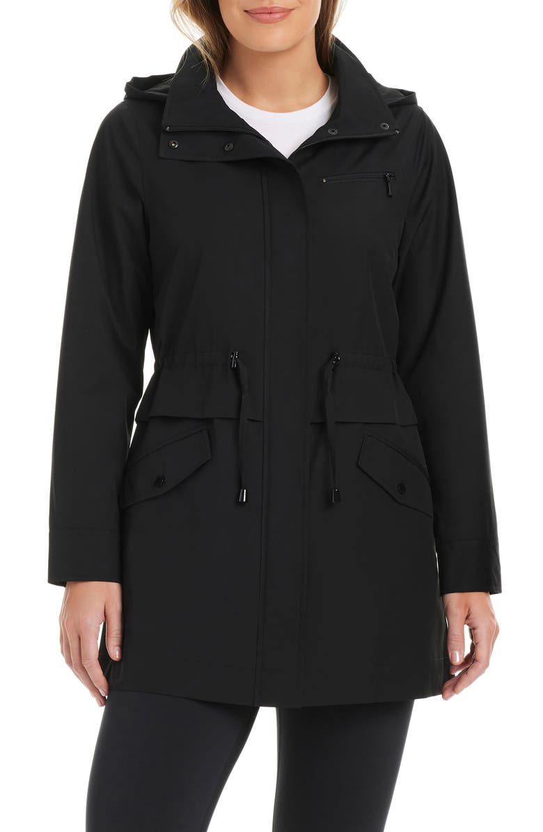 Vince Camuto Water Resistant Hooded Jacket, Main, color, 