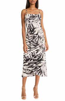 Donna Morgan Ruched Sleeveless Midi Dress