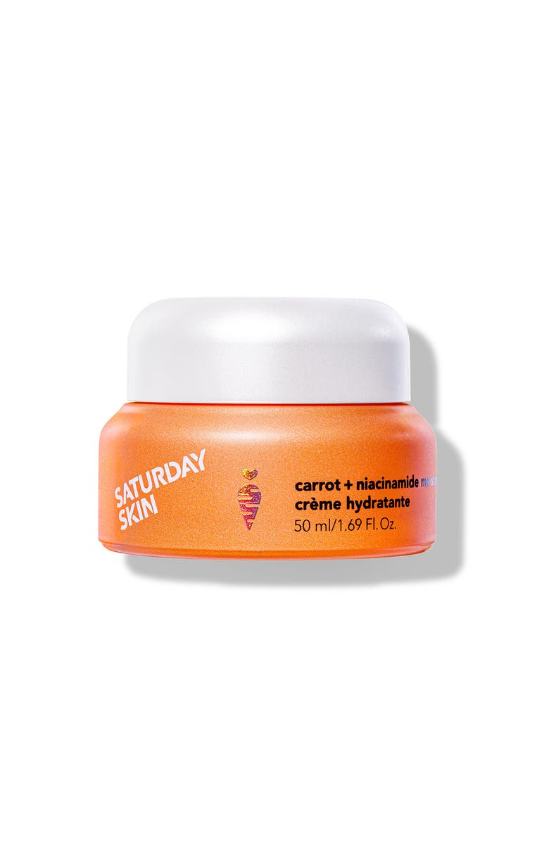 Saturday Skin Carrot + Niacinamide Moisturizing Cream, Main, color, 