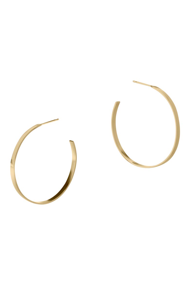 30mm Sunrise Hoops, Alternate, color, YELLOW