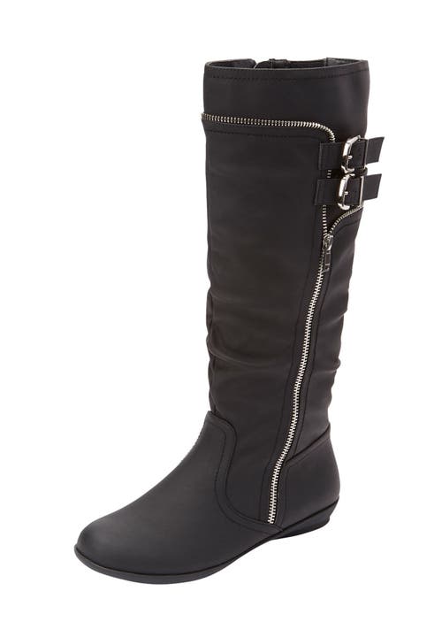 Comfortview The Pasha Wide-calf Boot In Black