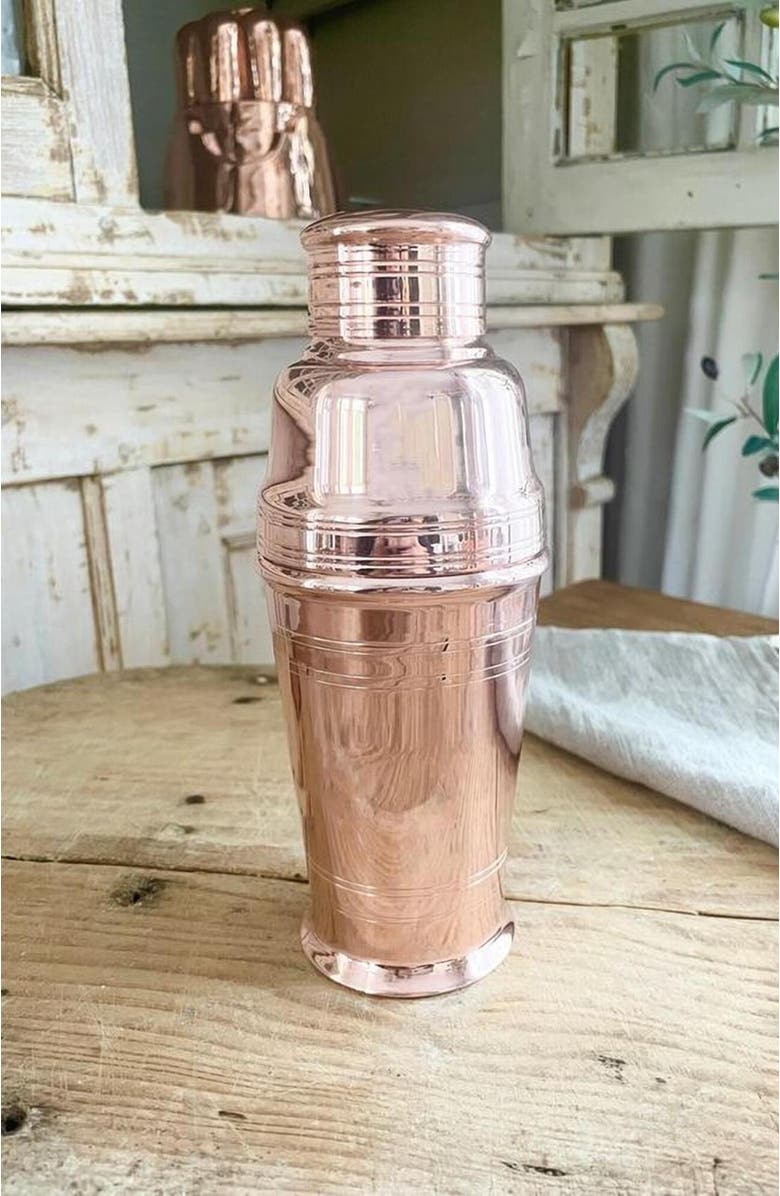 Coppermill Kitchen Vintage Inspired Copper Art Deco Shaker, Alternate, color,