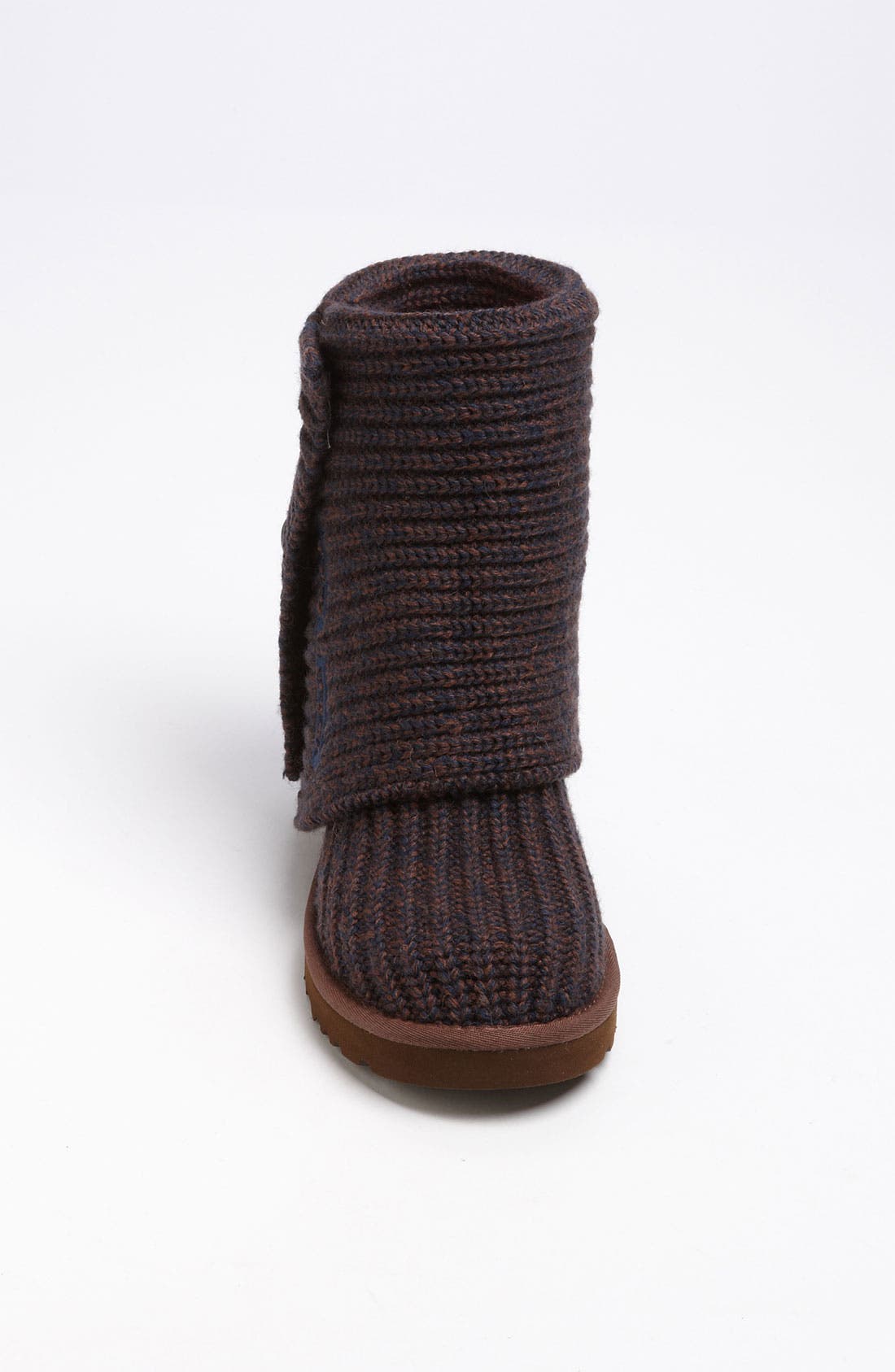 'Cardy' Classic Knit Boot, Alternate, color, NAVY/ CHOCOLATE