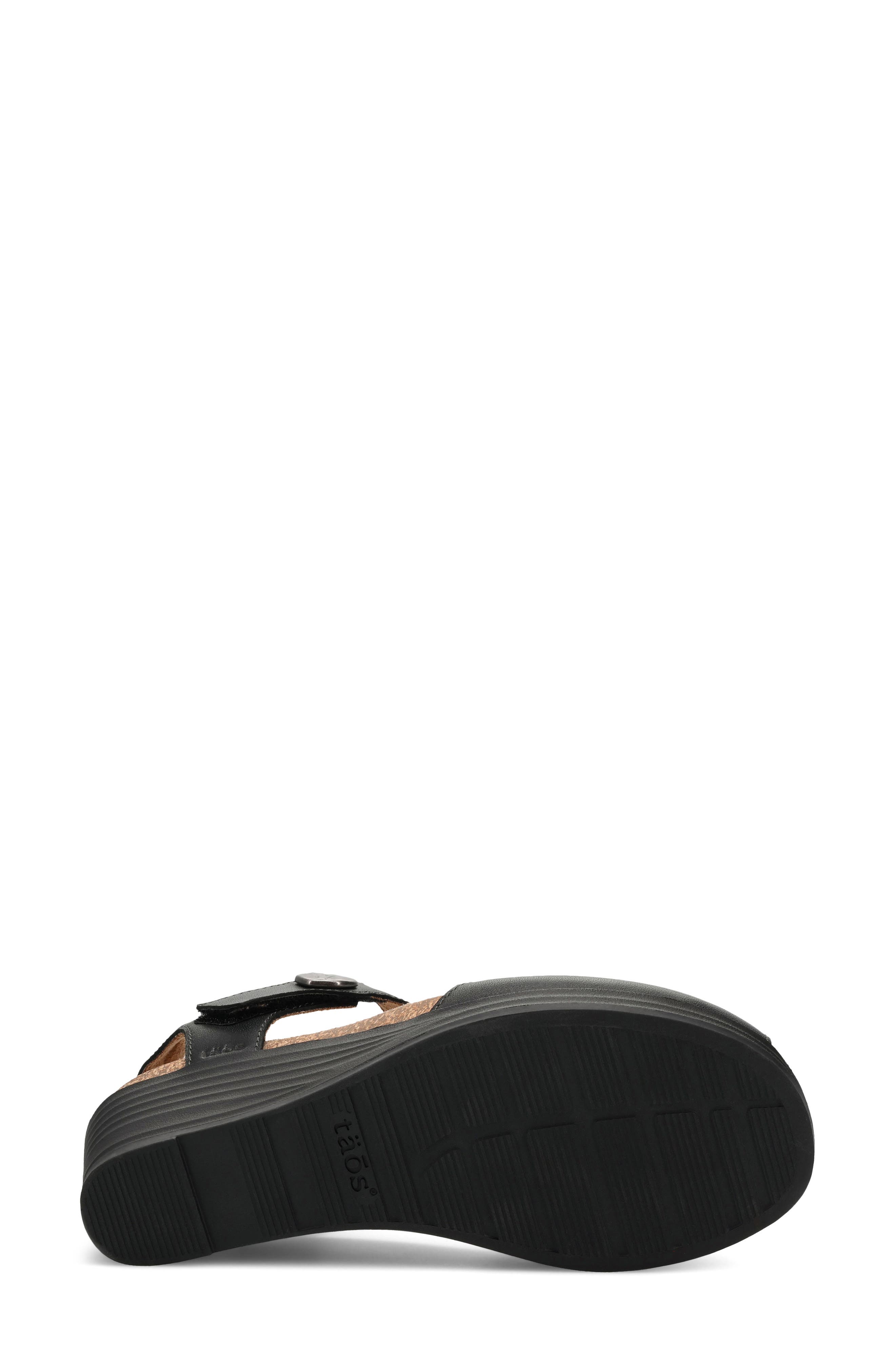 Taos Promise Ankle Strap Peep Toe Platform Wedge Sandal, Alternate, color, 