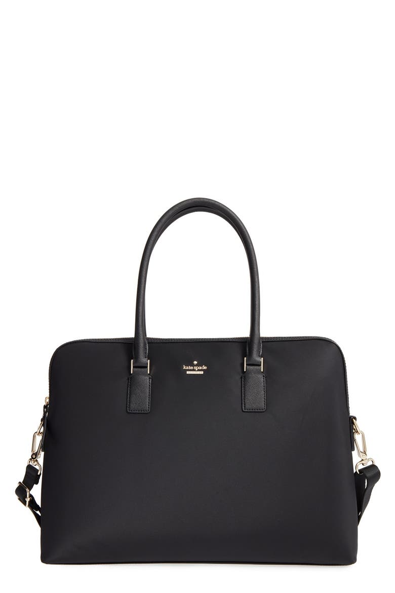 daveney 15 inch laptop bag, Main, color, BLACK