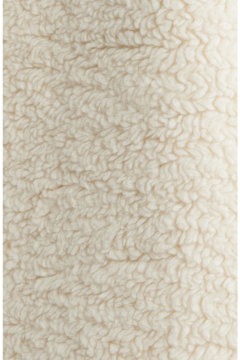 Nikia Fleece Jacket, Alternate, color, CREAM