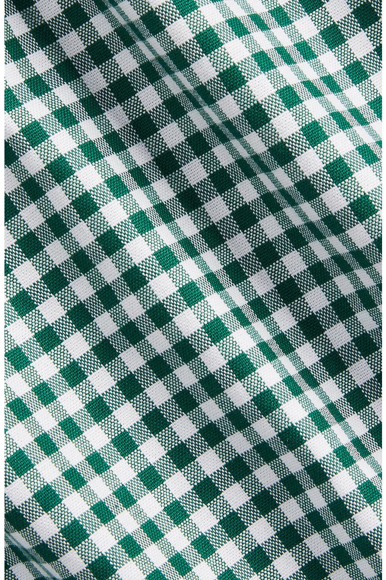 Gingham Button-Down Oxford Shirt, Alternate, color, 4338F PINE/ WHITE