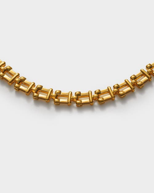 Katie Loxton Grecian Waterproof Gold Link Bracelet In Gold