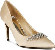 Rag & Co Rhodolia Diamente Brooch Pump