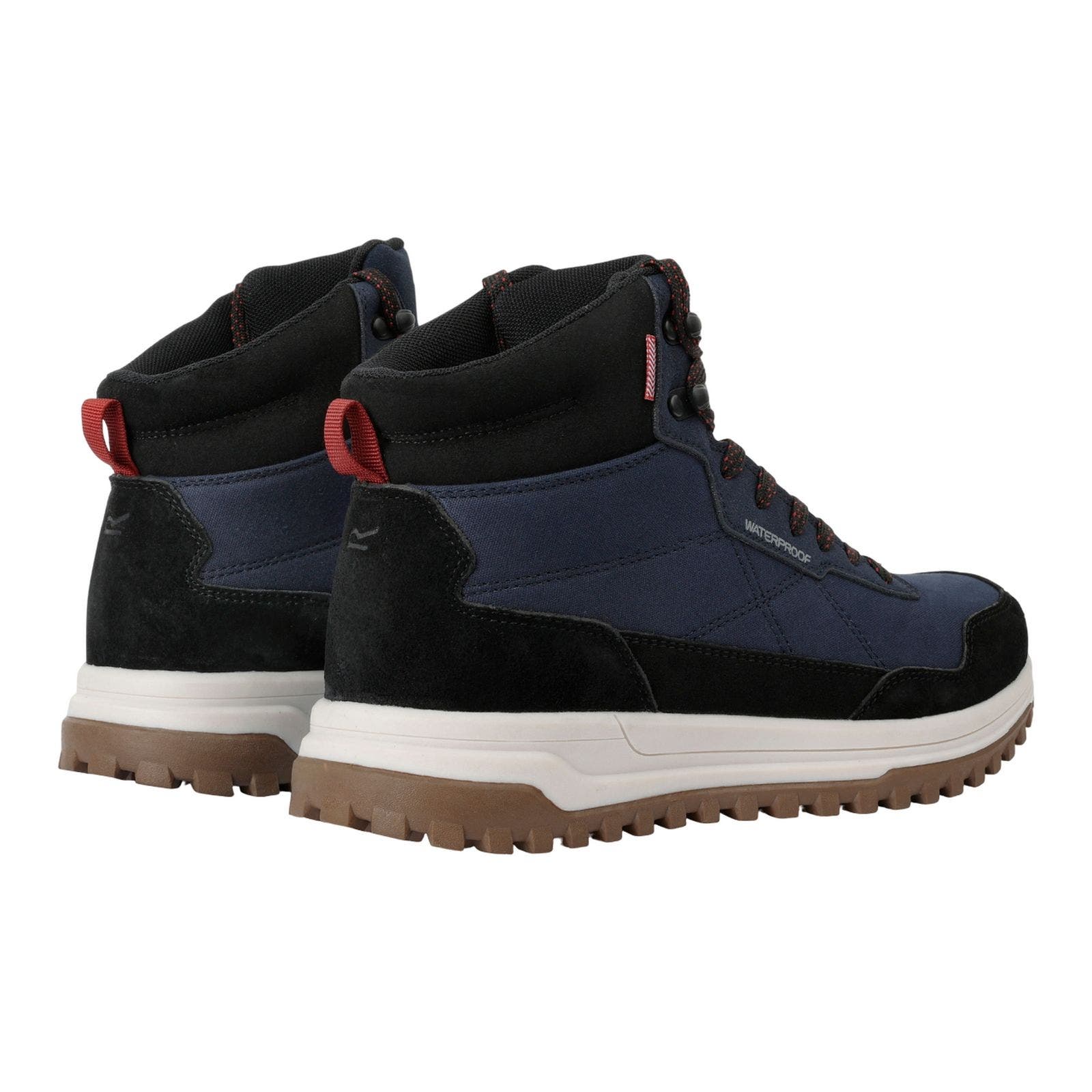 Mayfield Suede Walking Boots, Alternate, color, Navy and Black