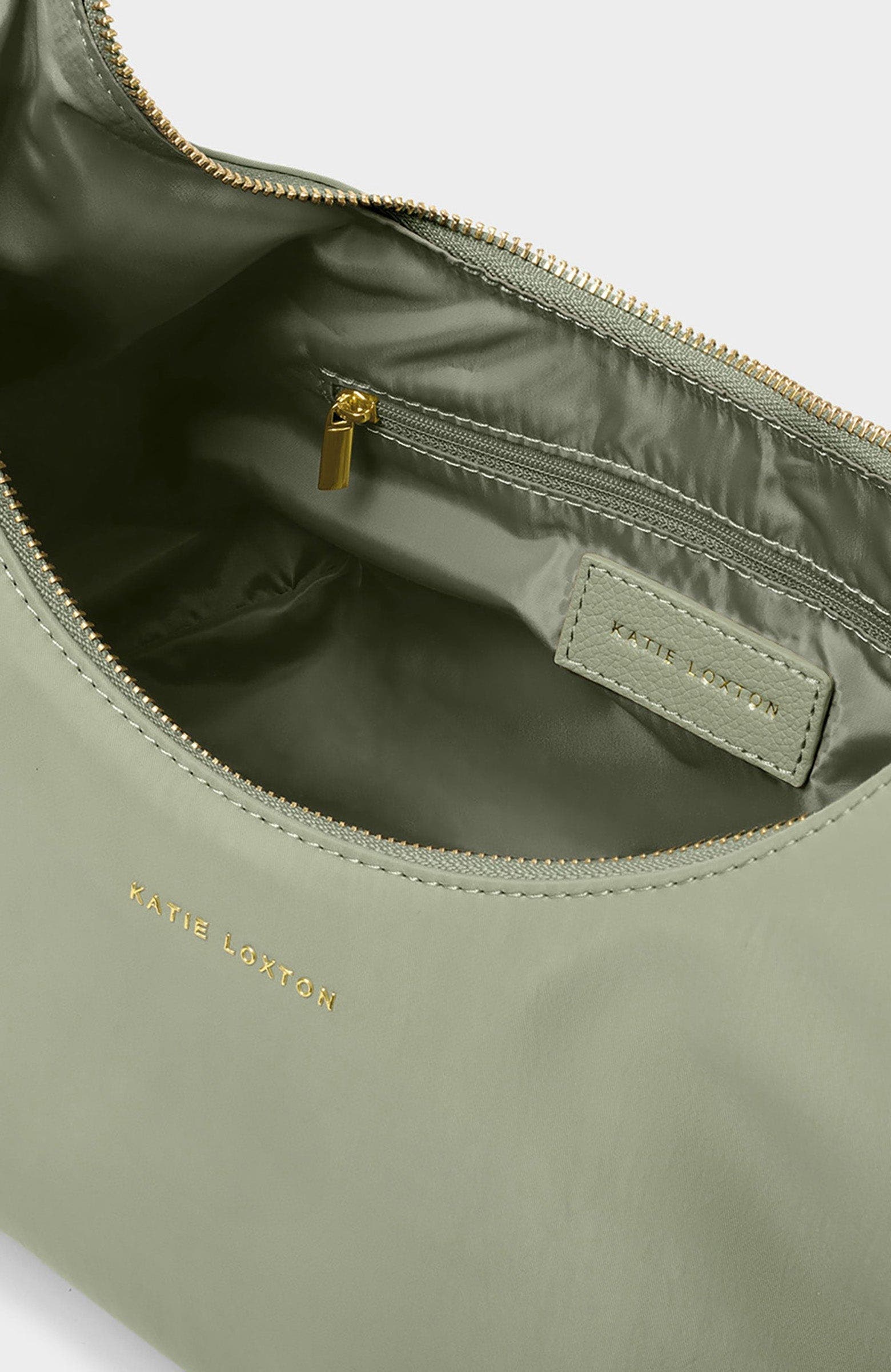 Nylon-Luxe Sling Shoulder Bag, Alternate, color, Matcha