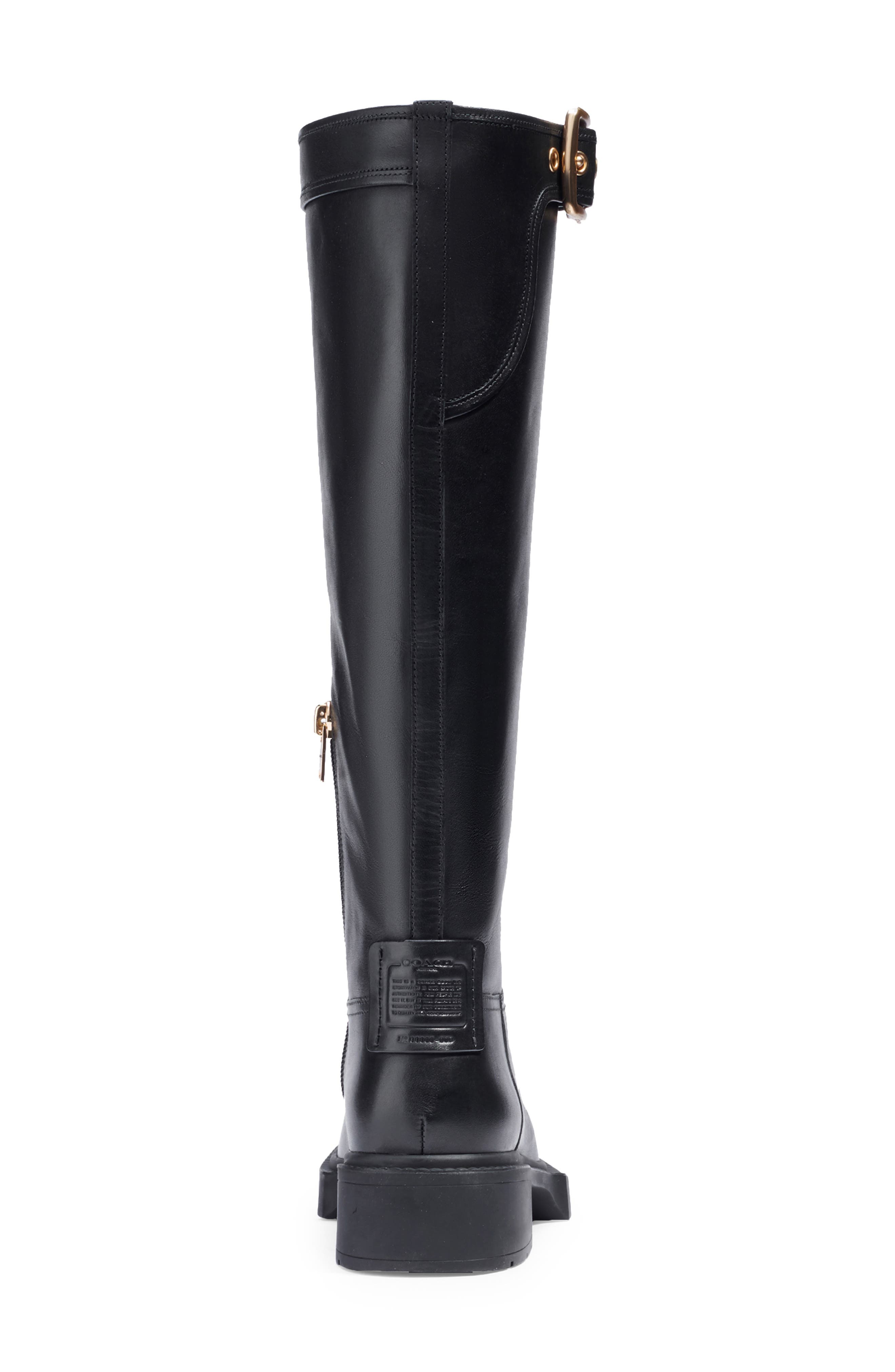 COACH Leigh Knee High Boot, Alternate, color, 