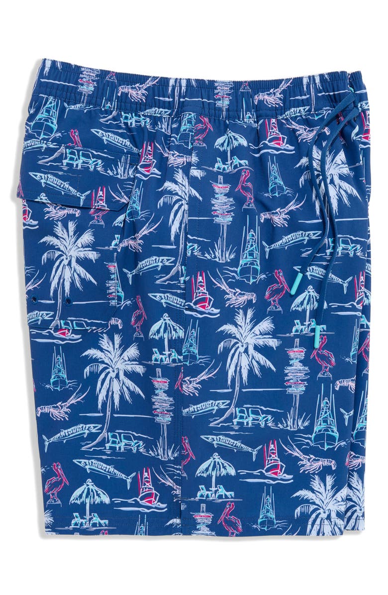 vineyard vines 7-Inch Chappy Swim Trunks, Alternate, color, Keys Moonshine