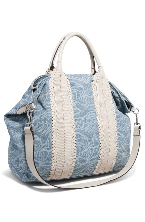 Aimee Kestenberg All For Love Convertible Top Zip Tote In Blue