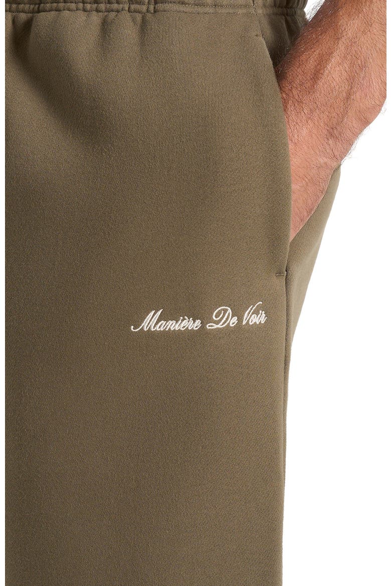 Signature Regular Fit Cuffed Sweatpants, Alternate, color, Olive