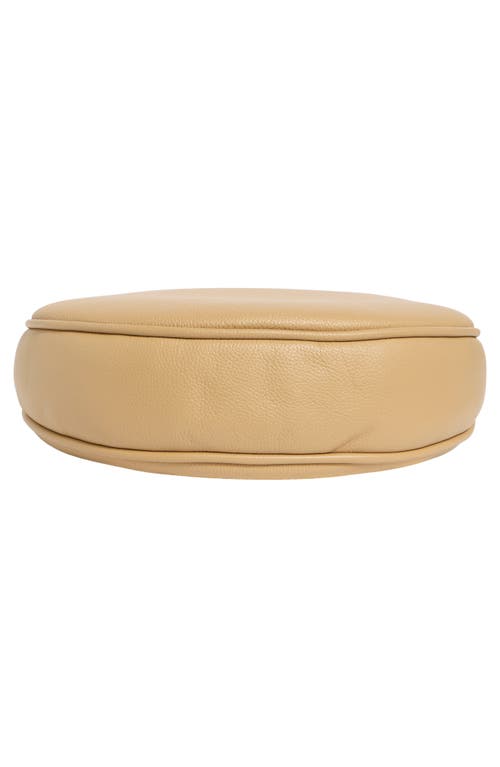 Marc Jacobs Large The Crescent Leather Shoulder Bag In Brown