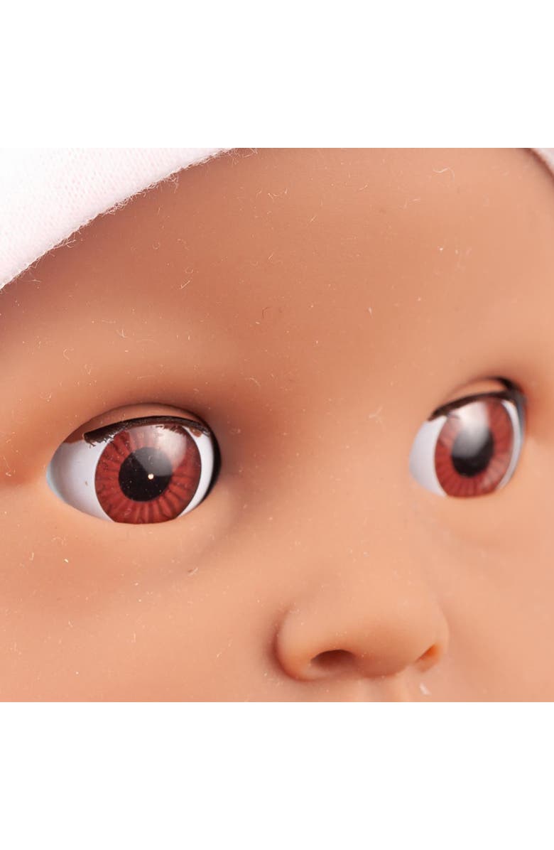 Gotz 13" Soft Doll African American & Sock Hat, Alternate, color, Multicolored