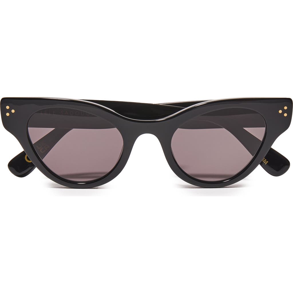 Lele Sadoughi X Marilyn Monroe Cat-eye Sunglasses In Black
