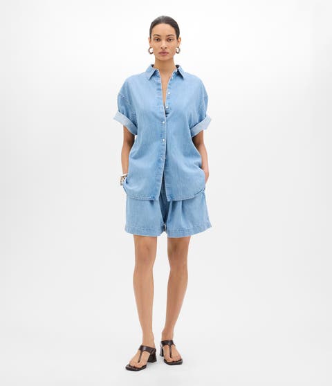 Chambray Short Sleeve Shirt