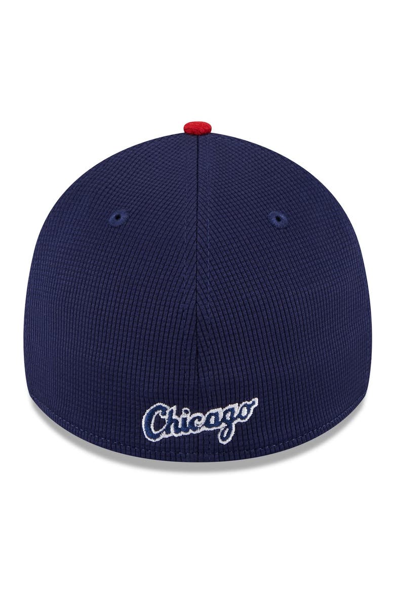Men's New Era  Navy Chicago White Sox 2024 Batting Practice 39THIRTY Flex Hat, Alternate, color, Navy