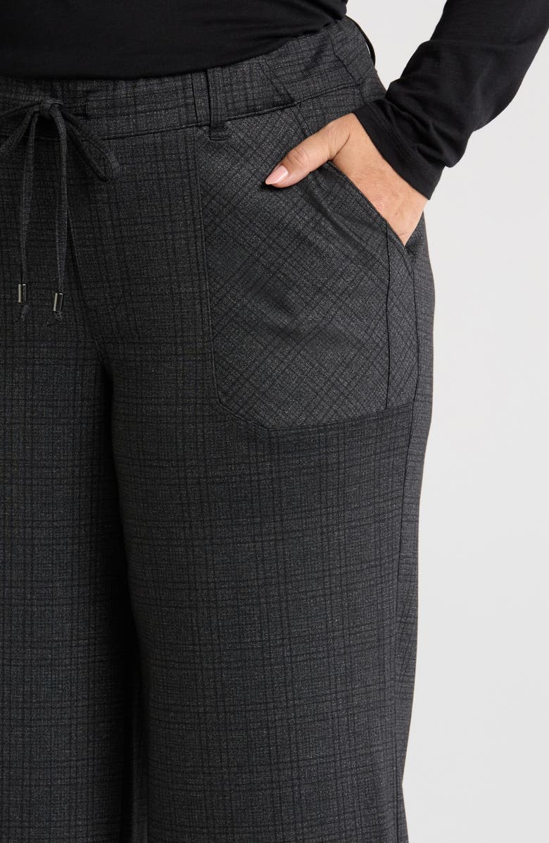 Wit & Wisdom Leisure Drawstring Knit Pants, Alternate, color, 