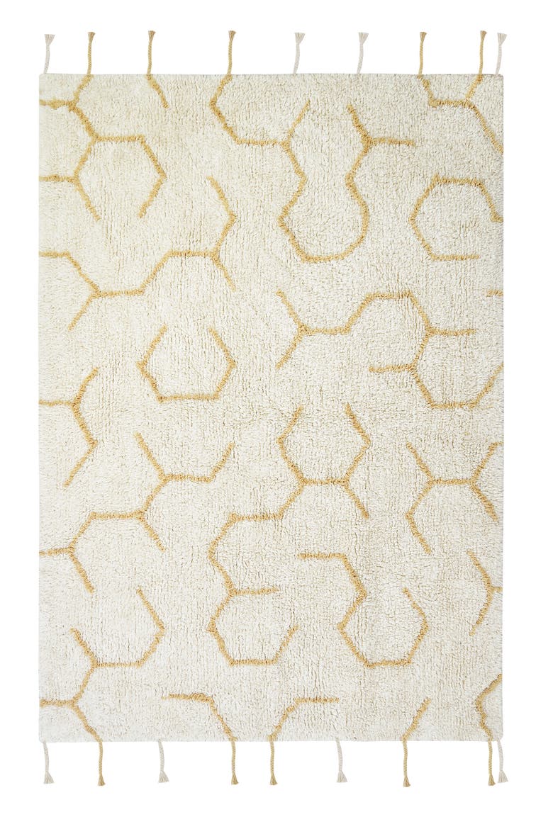 Pollination Play Rug, Main, color, IVORY